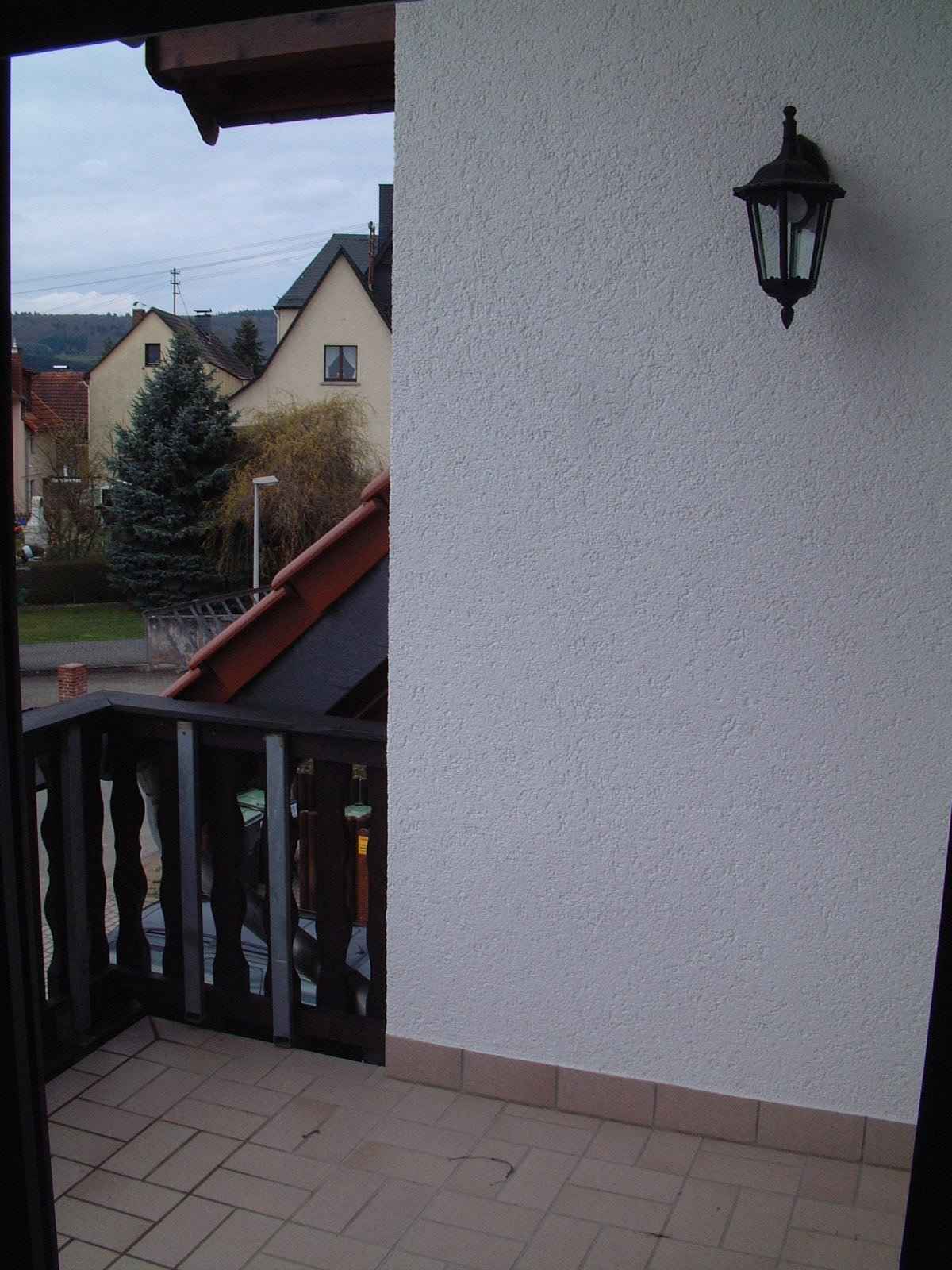 Balkon mit Kindersicherung